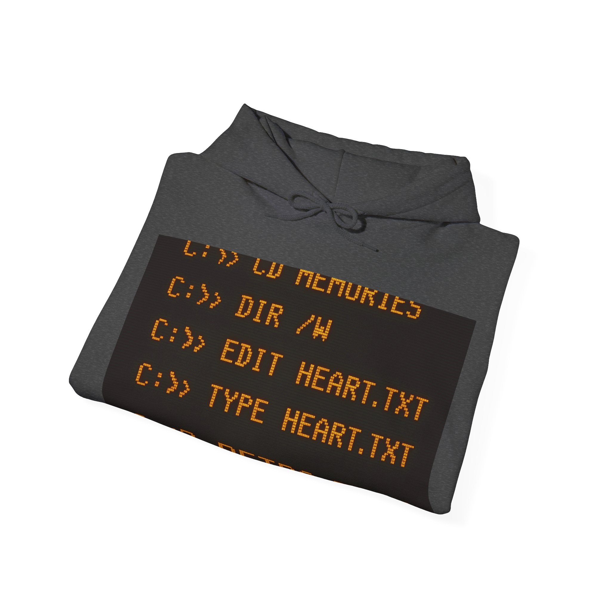 MS-DOS Prompt Diary Hoodie