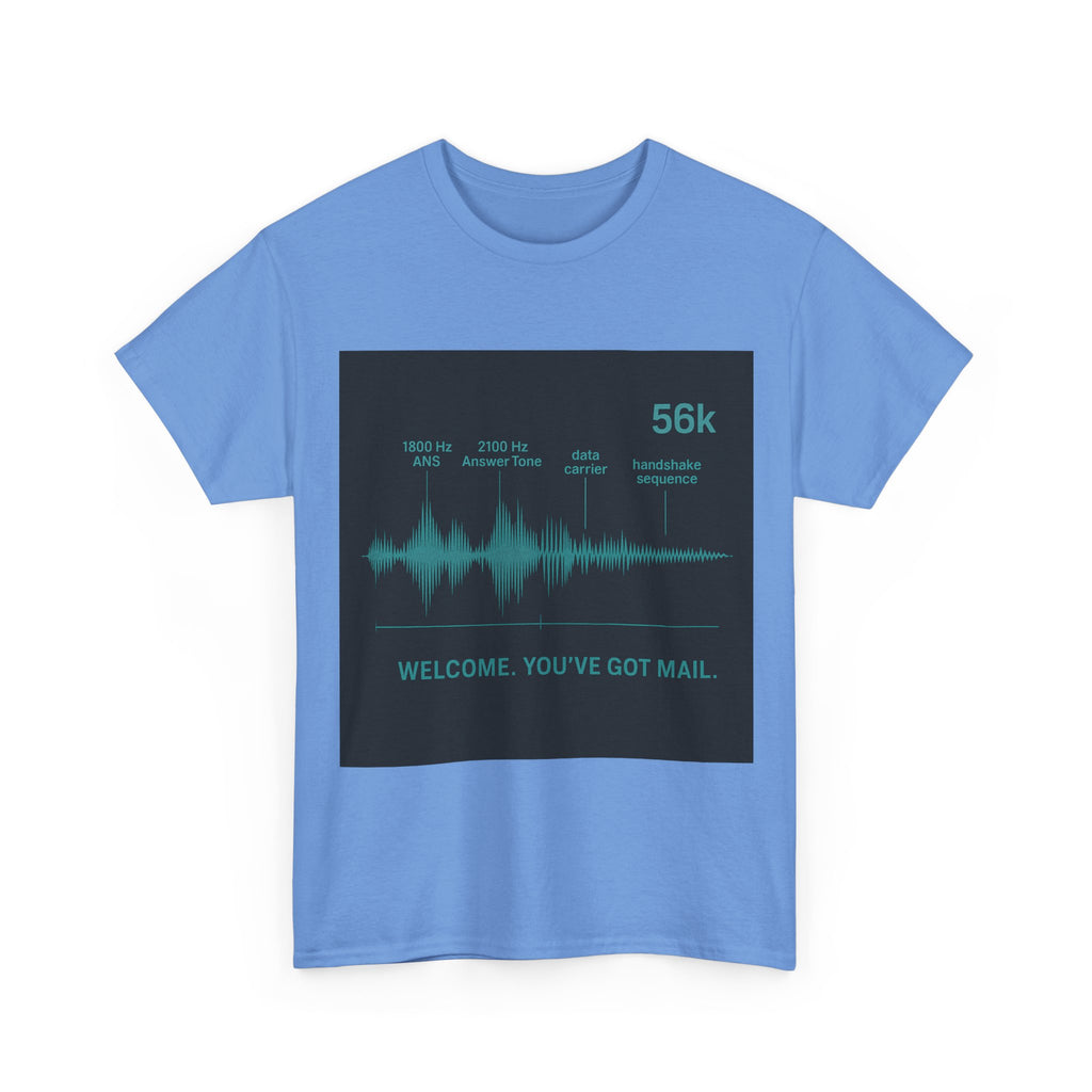 Dial-Up Sound Spectrum Tee