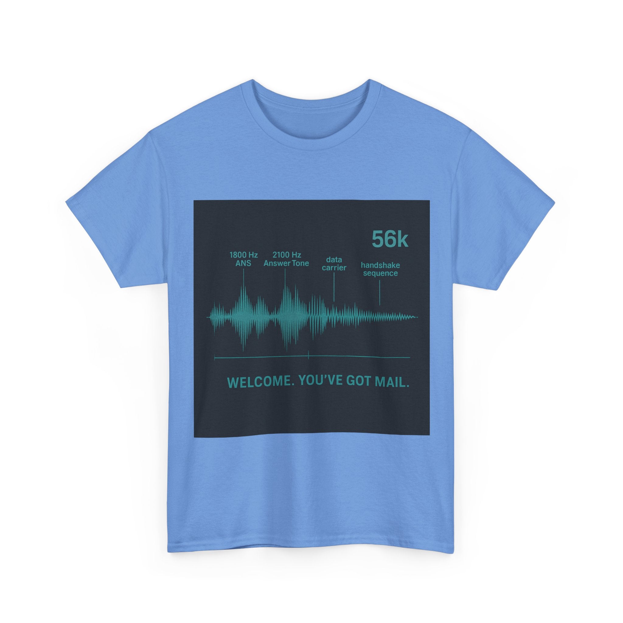 Dial-Up Sound Spectrum Tee