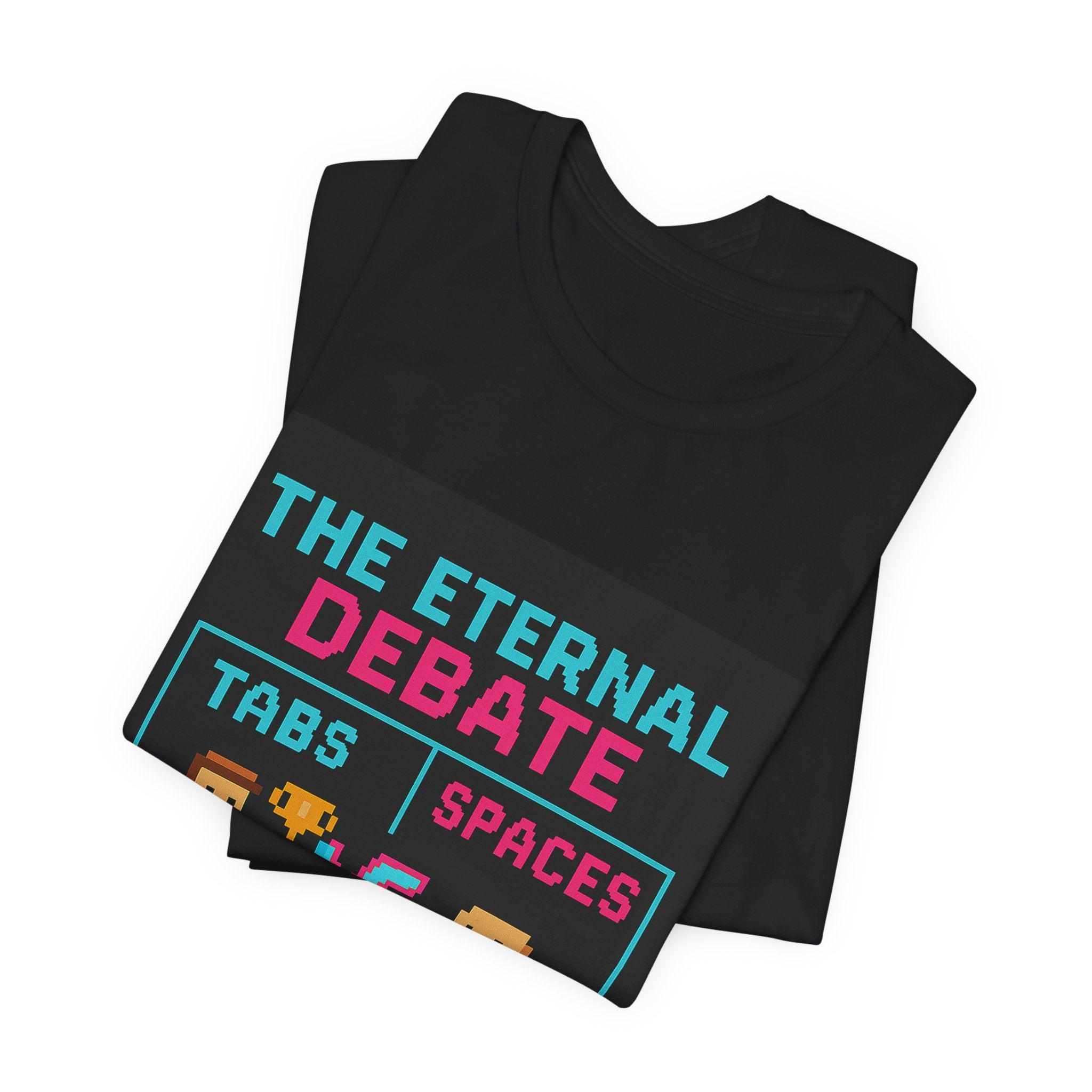 Tabs vs Spaces Debate Meme Tee
