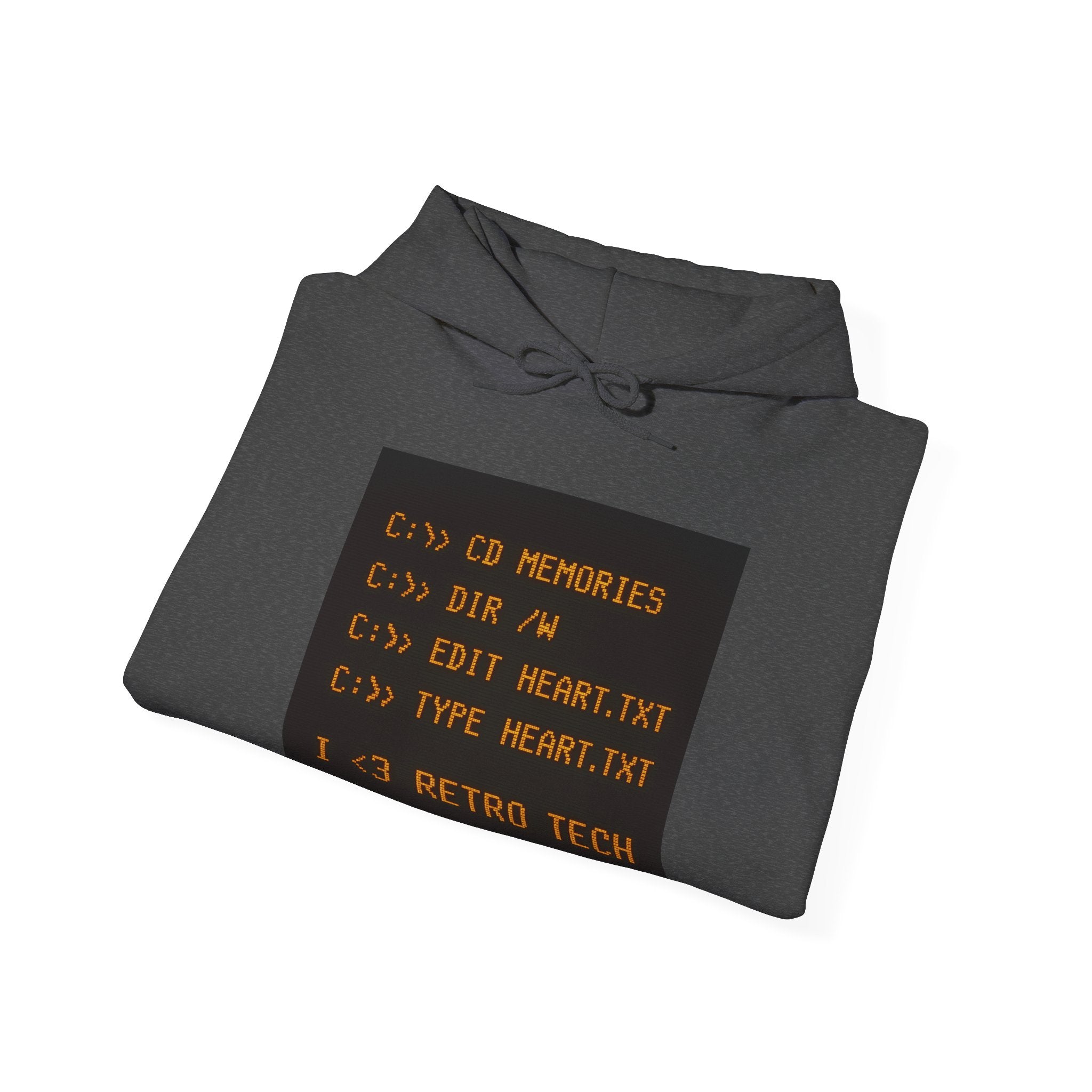 MS-DOS Prompt Diary Hoodie