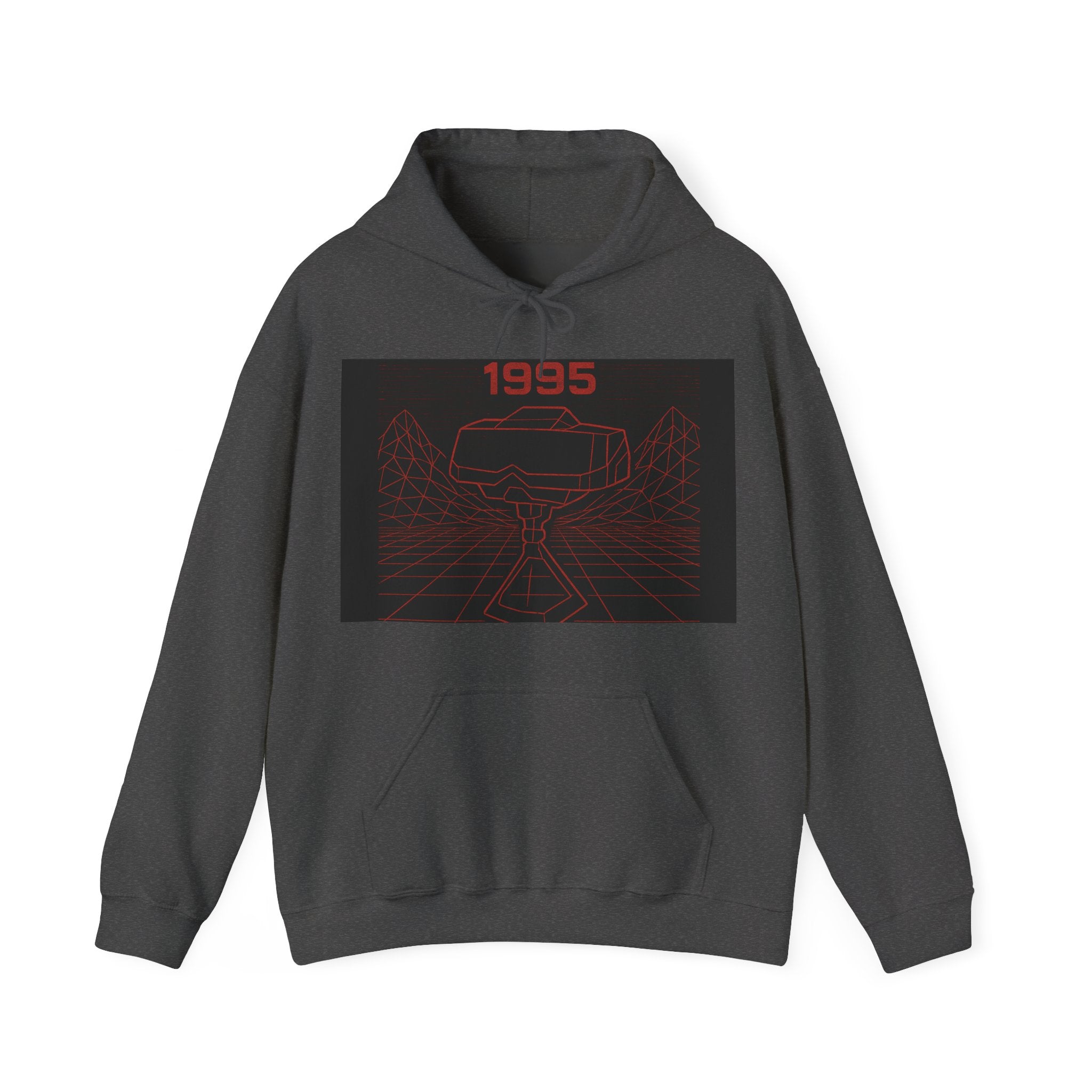 PixelPulse Apparel - Virtual Reality 1995 Hoodie