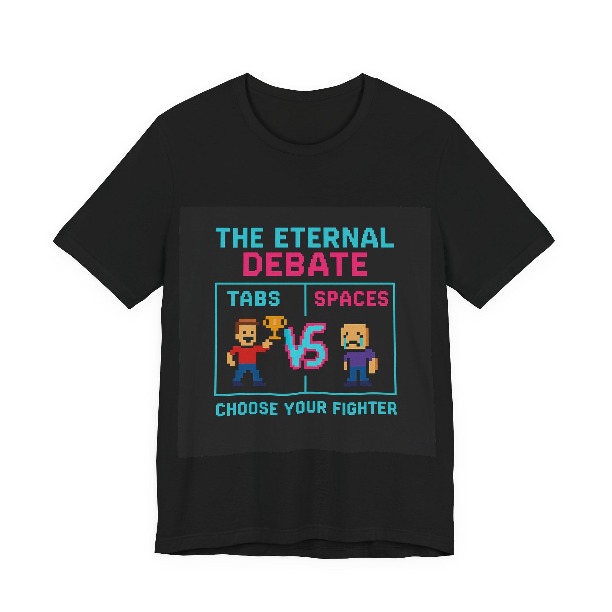 Tabs vs Spaces Debate Meme Tee