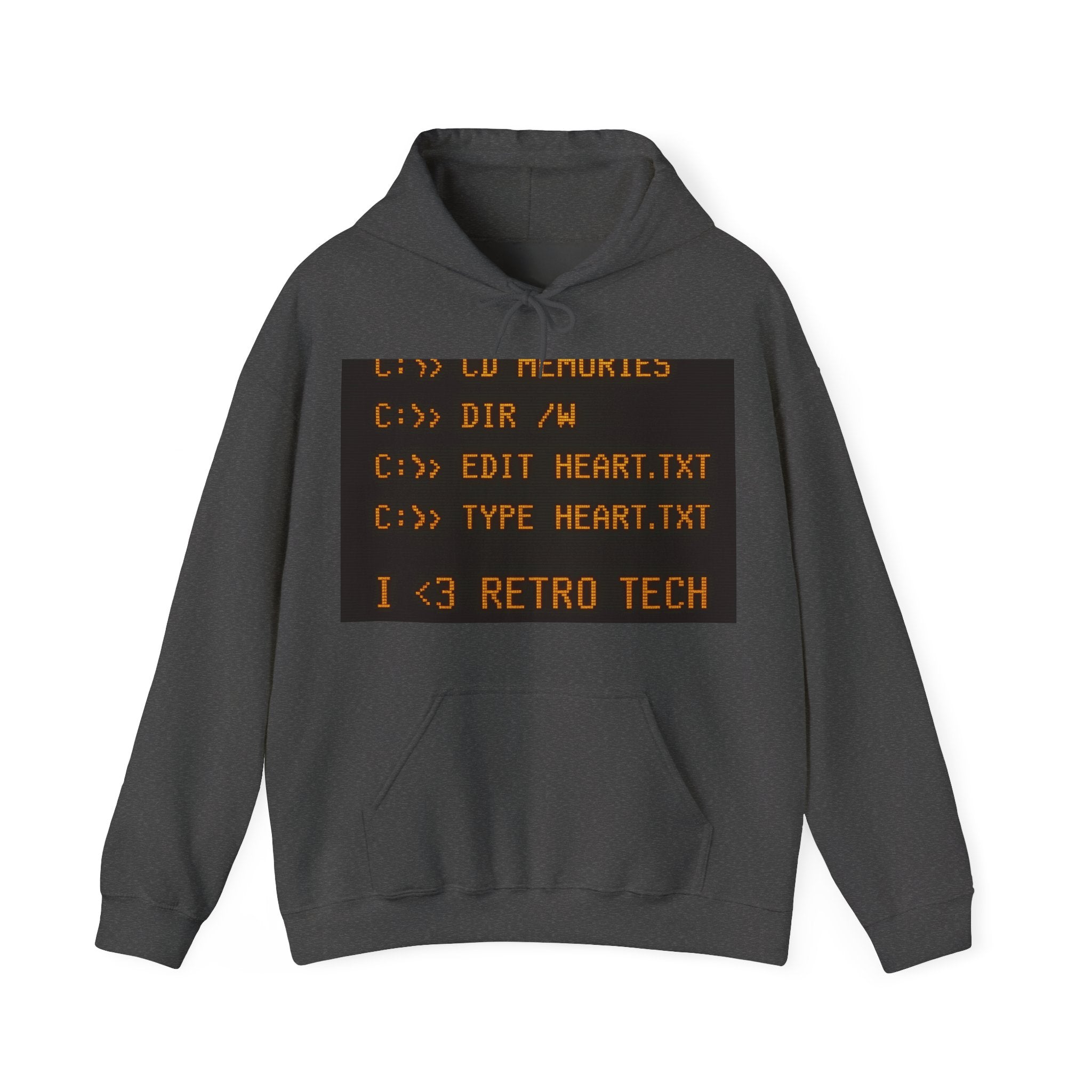 MS-DOS Prompt Diary Hoodie