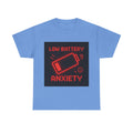 PixelPulse Apparel - Low Battery Anxiety Tee