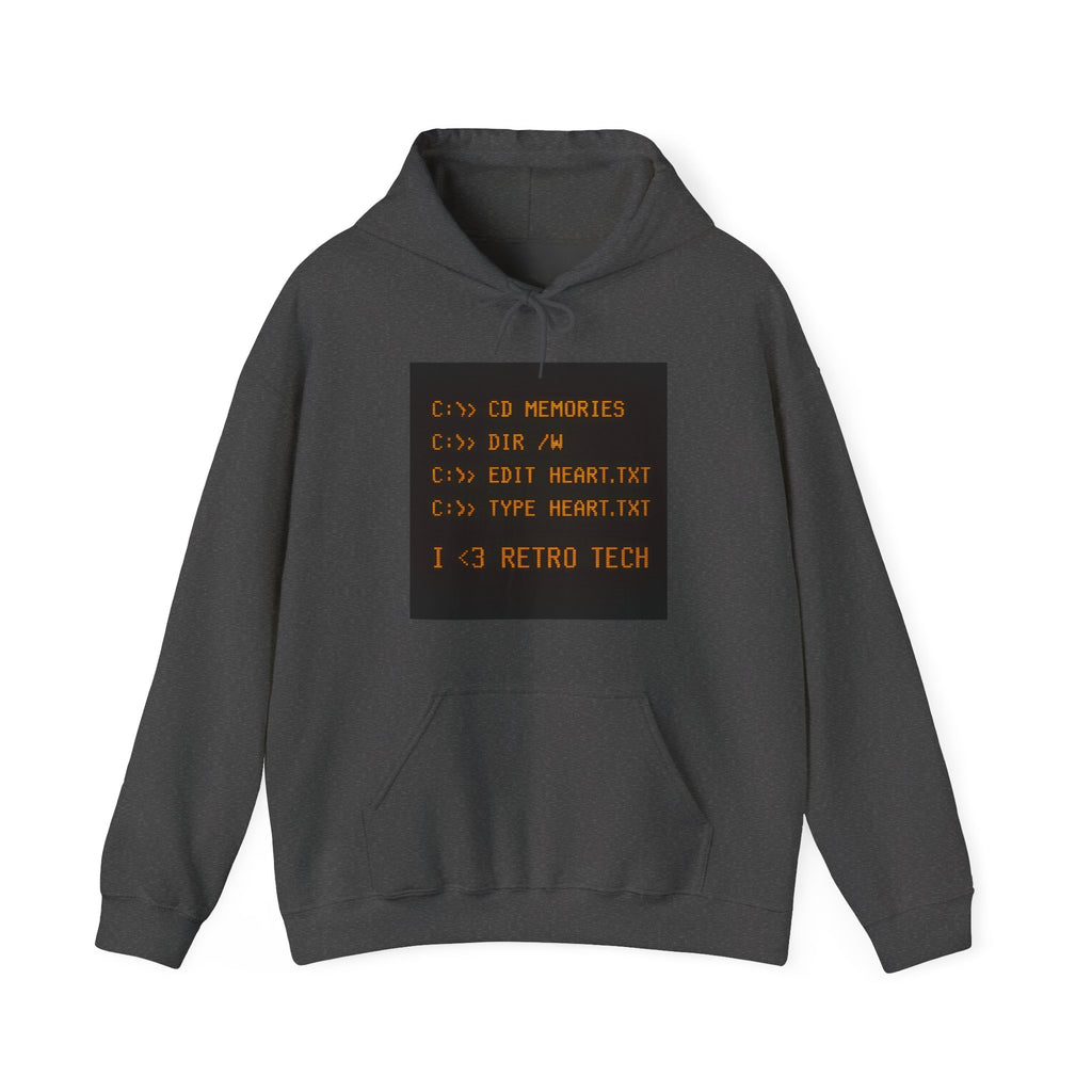MS-DOS Prompt Diary Hoodie