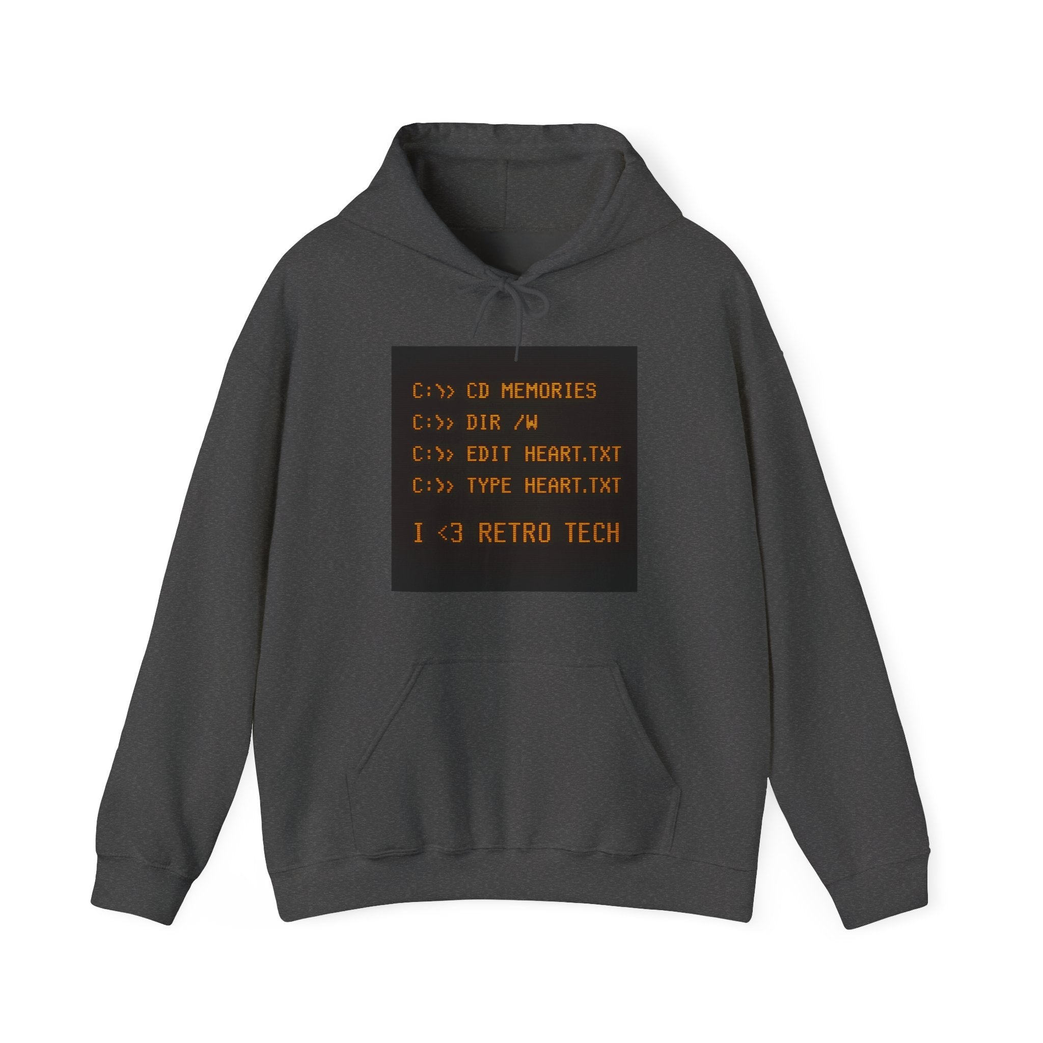 MS-DOS Prompt Diary Hoodie