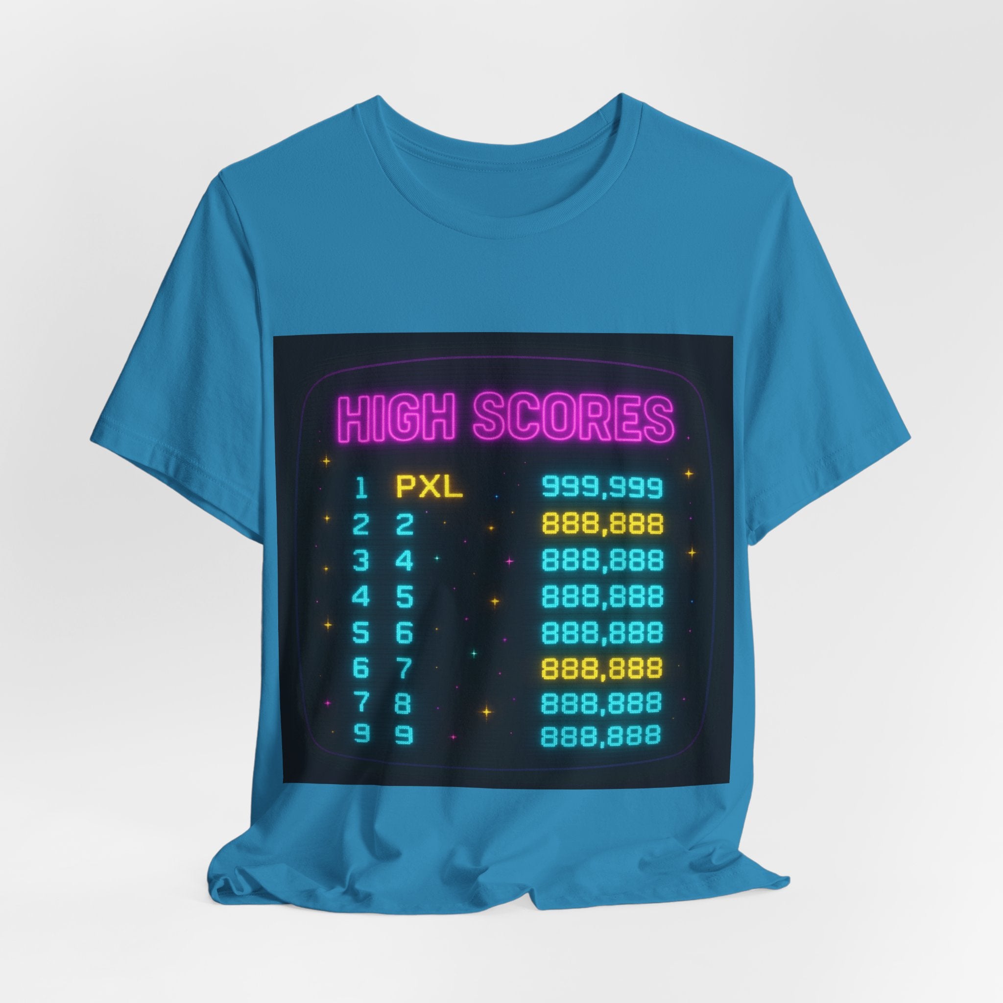 High Score Initials Soft Tee
