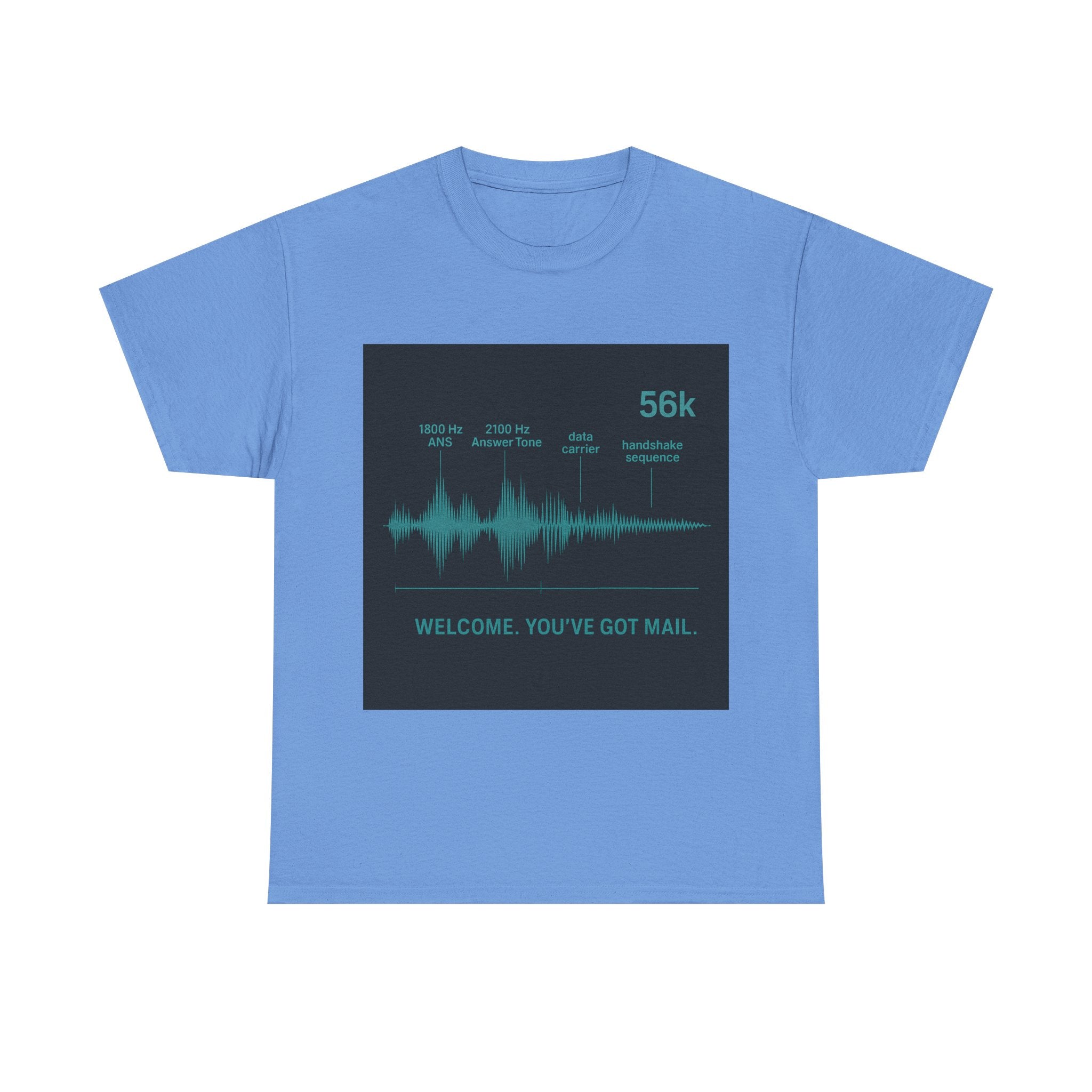 Dial-Up Sound Spectrum Tee