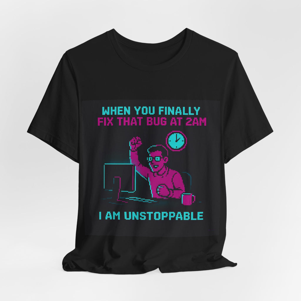 2AM Bug Fix Dev Meme Tee