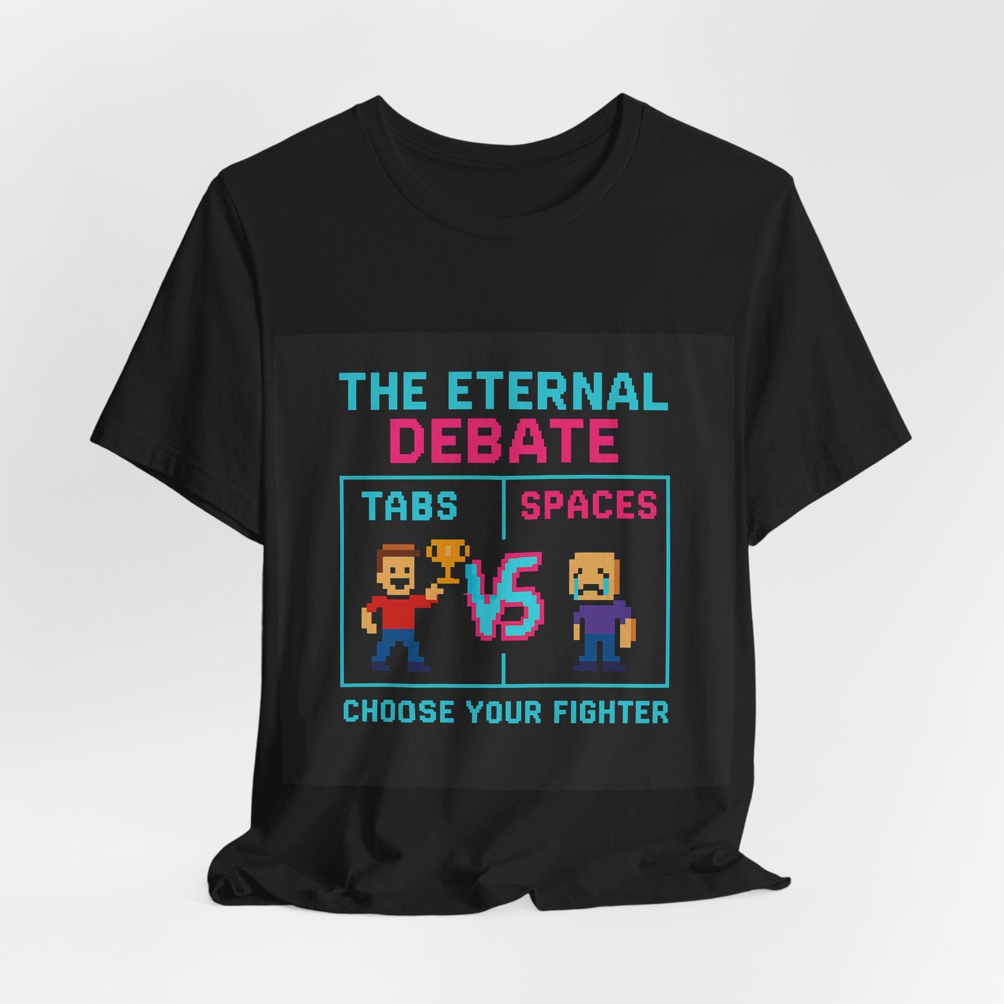 Tabs vs Spaces Debate Meme Tee
