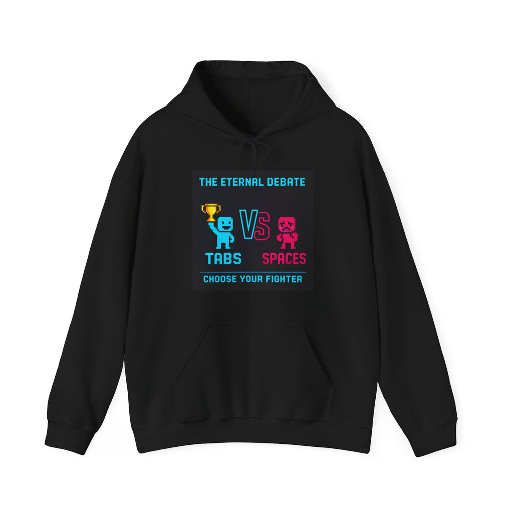 Tabs vs Spaces Debate Meme Hoodie