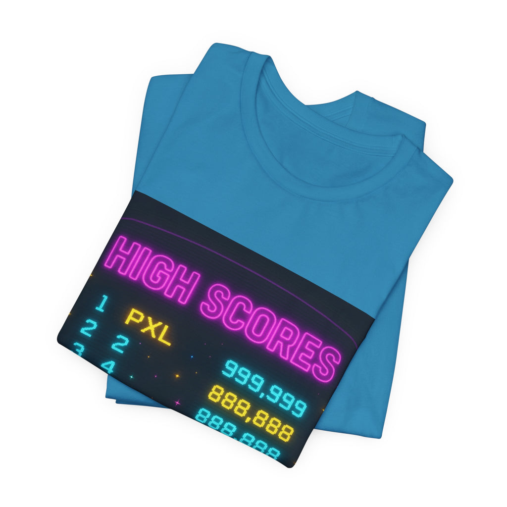 High Score Initials Soft Tee