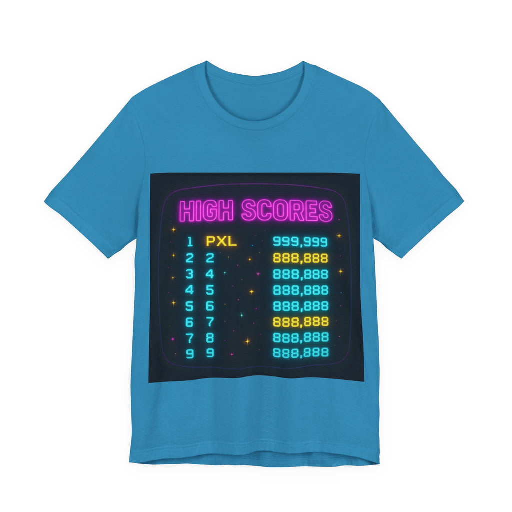 High Score Initials Soft Tee
