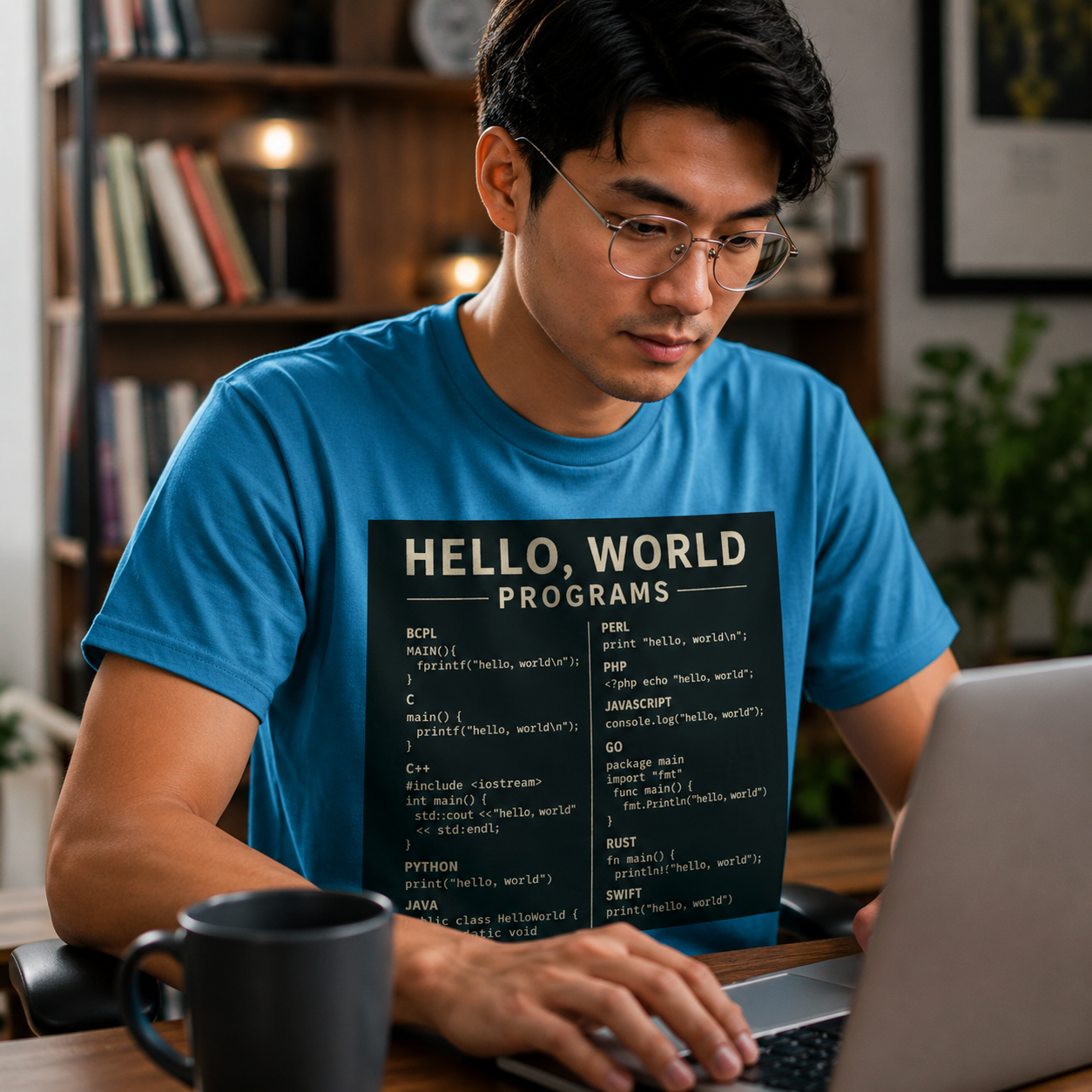 PixelPulse Apparel - Hello, World: A History Long-Sleeve